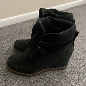 Ugg Black Laced Booties